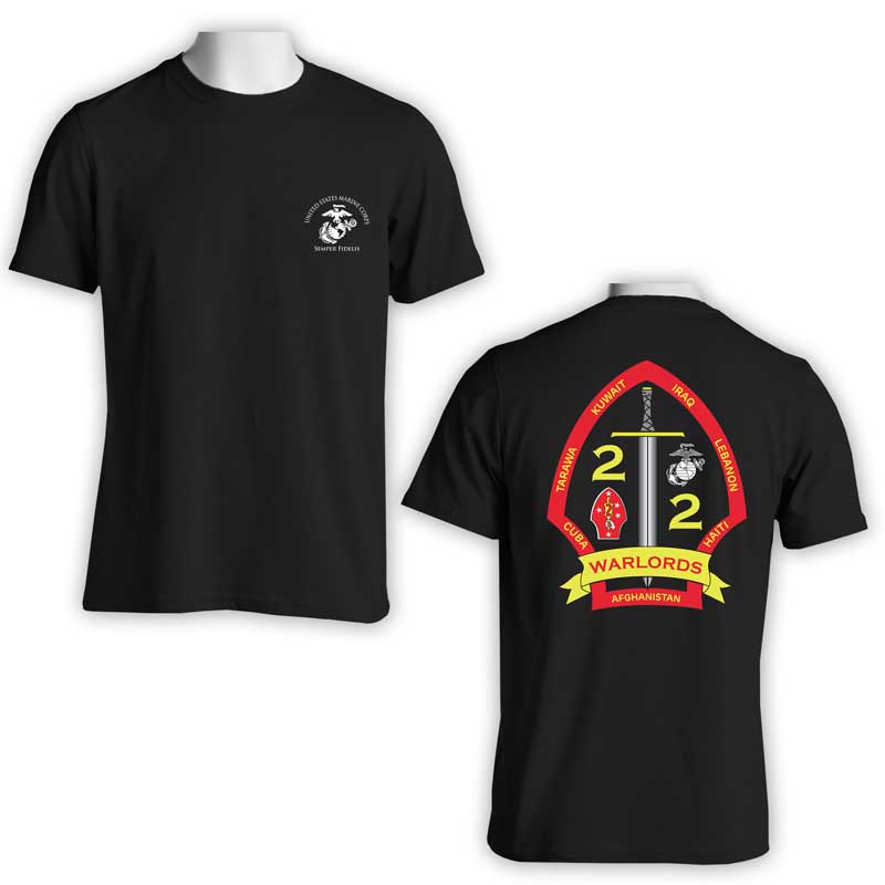 2nd Bn 2nd Marines Unit T-Shirt