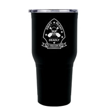 2nd Reconnaissance Battalion (2d Recon) USMC Unit logo tumbler, 2d Recon Bn coffee cup, 2d Recon Bn USMC, Marine Corp gift ideas, USMC Gifts for men or women 30 Oz Tumbler