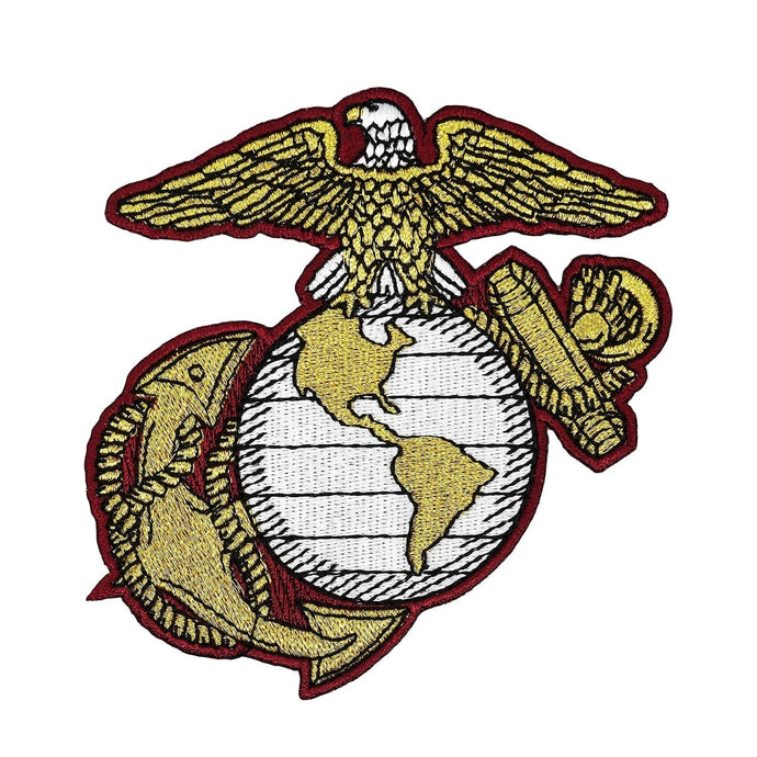 USMC Patch, 3.5 Inch EGA Patch Made in USA