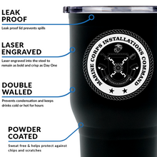 Marine Corps Installations Command USMC Stainless Steel Marine Corps Tumbler