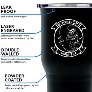 VMM-764 USMC Tumbler - 30 oz