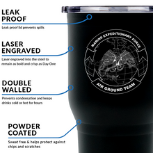 I Marine Expeditionary Force (IMEF) Unit Logo tumbler, IMEF USMC Unit Logo coffee cup, IMEF USMC, Marine Corp gift ideas, USMC Gifts for women 