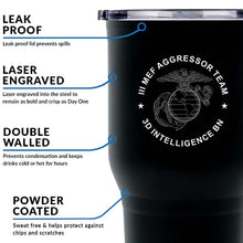 3D Intel Bn USMC Stainless Steel Marine Corps Tumbler