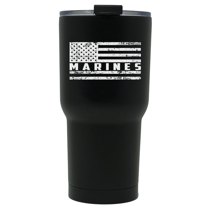 Marines American Flag 30oz Tumbler