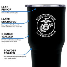 VMFA-122 Logo 30oz Tumbler Infographic