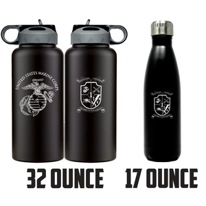 5th Battalion 11th Marines Unit Logo Water Bottle, 5thBn 11th Marines hydroflask, 5/11 USMC, Marine Corp gift ideas, USMC Gifts for women or men flask, big USMC water bottle, Marine Corp water bottle 