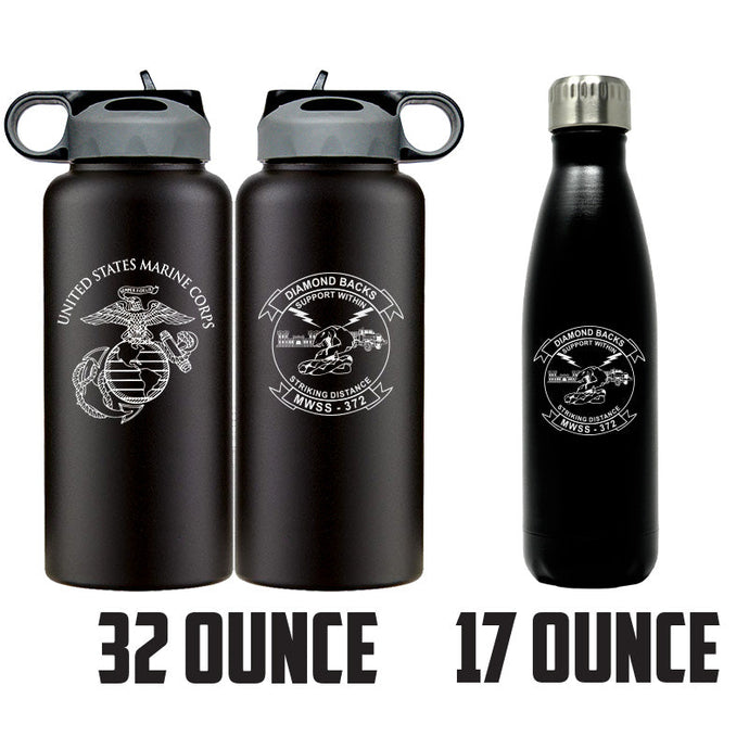 MWSS-372 USMC Marine Corps Water Bottle