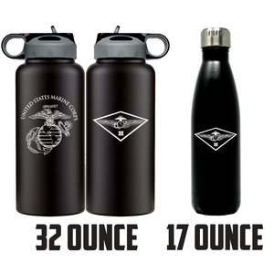 3rd MAW USMC Unit Logo water bottle, 3rd Marine Aircraft Wing USMC Unit Logo hydroflask, 3rd MAW USMC, Marine Corp gift ideas, USMC Gifts for women or men flask, big USMC water bottle, Marine Corp water bottle 