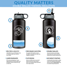 MWSS-272 USMC Marine Corps Water Bottle- NEW Logo