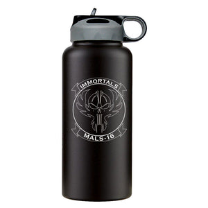 MALS-16 USMC Marine Corps Water Bottle