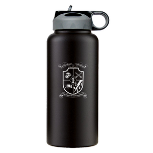 5th Battalion 11th Marines Unit Logo Water Bottle, 5thBn 11th Marines hydroflask, 5/11 USMC, Marine Corp gift ideas, USMC Gifts for women or men flask, big USMC water bottle, Marine Corp water bottle 