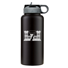 7th Engineer Support Battalion (7th ESB) USMC Unit Logo Water bottle, 7th ESB USMC Unit Logo hydroflask, 7th ESB USMC, Marine Corp gift ideas, USMC Gifts for men or women flask, big USMC water bottle, Marine Corp water bottle 