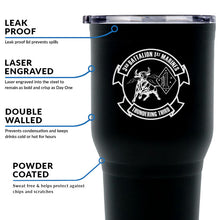 Third Battalion First Marines (3/1) USMC Unit logo tumbler, 3rd Battalion 1st Marines USMC Unit Logo Coffee cup, 3d Bn 1st Marines USMC, Marine Corp gift ideas, USMC Gifts for men or women 30 Oz Tumbler