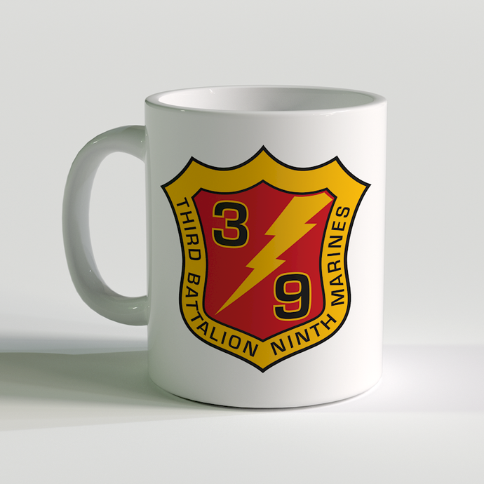 3/9 unit coffee mug, 3rd battalion 9th Marines