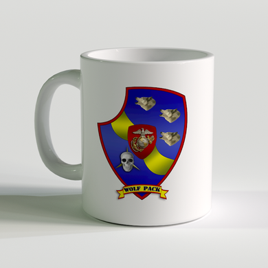 3rd LAR unit coffee mug, 3rd Light Armored Reconnaissance Battalion