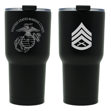 SSgt Tumbler, USMC SSgt Tumbler, USMC Tumbler, Staff Sergeant Tumbler