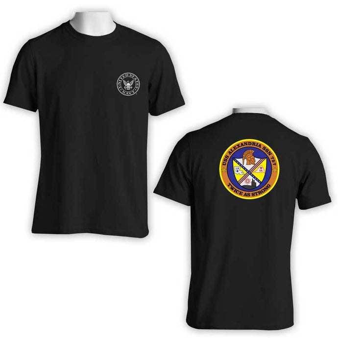 USS Alexandria T-Shirt, Submarine, SSBN 757, SSBN 757 T-Shirt, US Navy Apparel, US Navy T-Shirt