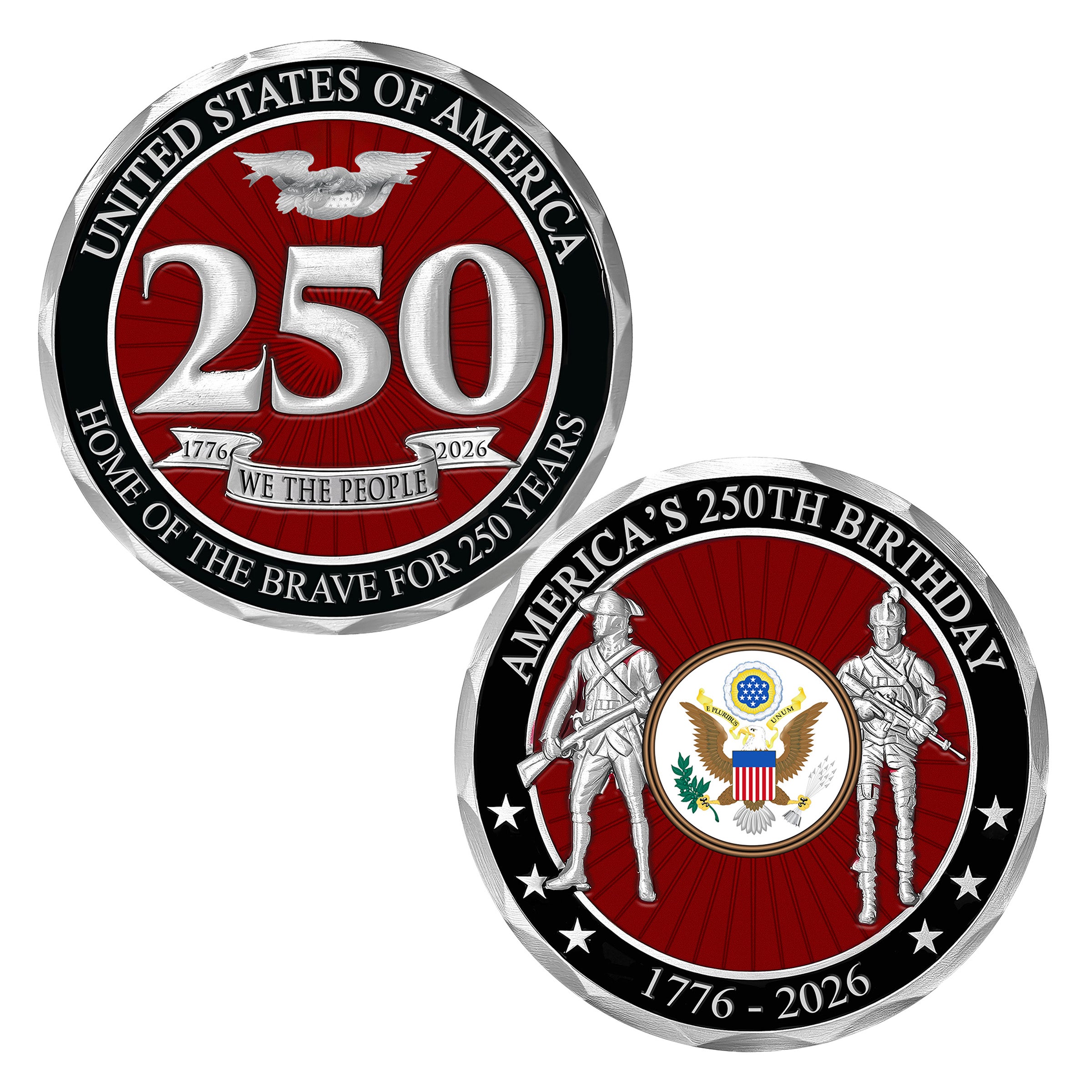 America’s 250th Anniversary Bundle (Tee, Coin, USMC Can Cooler)