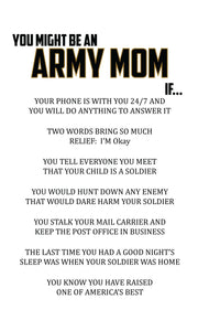 You Might Be an Army Family If – Army Graduation Hoodie