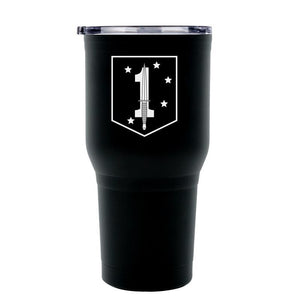 1st MSOB USMC Unit logo tumbler, 1st Marine Special Forces coffee cup, 1st MSOB USMC, Marine Corp gift ideas, USMC Gifts for women 