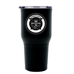 3D Marine Logistics Group (3D MLG) USMC Stainless Steel Marine Corps Tumbler