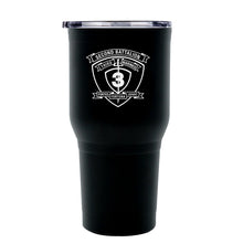 Second Battalion Third Marines Unit Logo tumbler, 2/3 coffee cup, 2d Bn 3rd Marines USMC, Marine Corp gift ideas, USMC Gifts for men or women  30oz