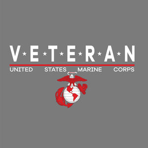 United States Marine Corps V*E*T*E*R*A*N Hoodie-USMC Vet Hoodie