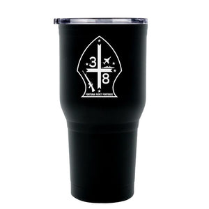 3d Battalion 8th Marines (3/8) USMC Stainless Steel 30 Oz Marine Corps Tumbler