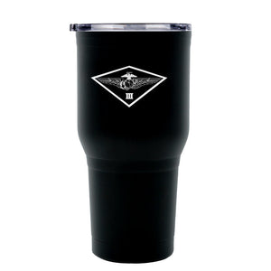 3rd Marine Aircraft Wing USMC Unit  Logo tumbler, 3rd MAW USMC coffee cup, 3rd MAW Marines USMC, Marine Corp gift ideas, USMC Gifts for women or men