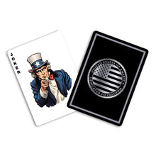 Black American Flag Playing Cards – Gift for Veterans