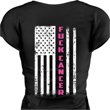 Fuck Cancer T-Shirt Black - Cancer Awareness Black Women's T-Shirt