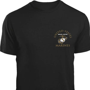 USMC shirt, Marine Corp t-shirt, USMC gifts for men or women, What Doesn't Kill You Makes You Stronger What Doesn't Kill You Makes You Stronger Except Marines Black T-Shirt