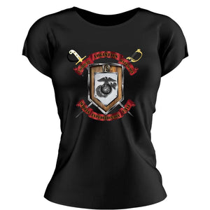 Combat Logistics Battalion 15 (CLB-15)  Unit Logo Black Women's T-Shirt