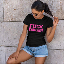 Fuck Cancer T-Shirt Black - Cancer Awareness Black Women's T-Shirt