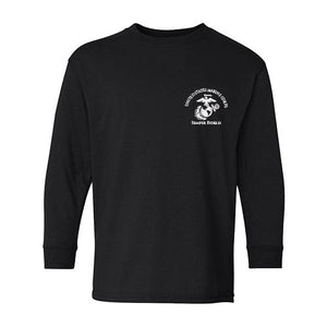 2nd Battalion 4th Marines Long Sleeve T-Shirt, 2/4 unit t-shirt, USMC 2/4, 2nd Battalion 4th Marines t-shirt, 2d Battalion 4th Marines Long Sleeve Black T-Shirt