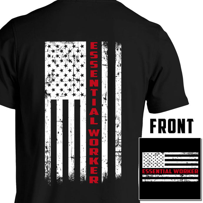 Essential Worker COVID-19 First Responder T-Shirt