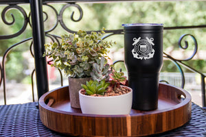 30oz US Coast Guard Tumbler