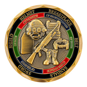 Armor of God Challenge Coin