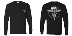 US Navy Corpsman, Navy Corpsman Long Sleeve T-Shirt, USN Corpsman, Corpsman Apparel