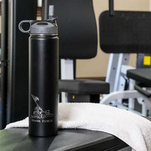 USMC 24oz Water Bottle usmc gifts for women or men Marine Corp gifts usmc hydro flask