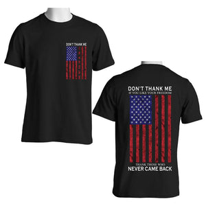 Thank a veteran t-shirt