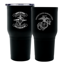 Second Supply Battalion USMC Unit Logo tumbler, 2d Supply Bn  USMC Unit Logo coffee cup, 2d Supply Battalion USMC, Marine Corp gift ideas, USMC Gifts for women