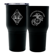 1st Combat Engineer Battalion (1st CEB) USMC Unit logo tumbler, 1st CEB coffee cup, 1st CEB USMC, Marine Corp gift ideas, USMC Gifts for men or women 30 Oz Tumbler