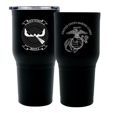 MACS-2 USMC Unit Logo Tumblers- 30 oz