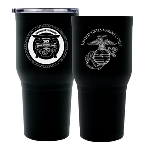 3D Marine Logistics Group (3D MLG) USMC Stainless Steel Marine Corps Tumbler