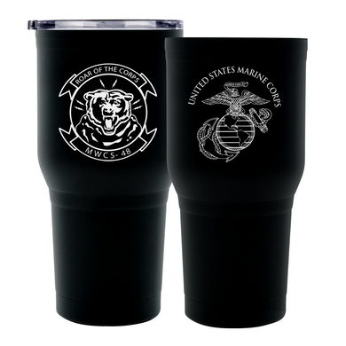 MWCS-48 USMC Unit Logo Tumblers- 30 oz- OLD Logo