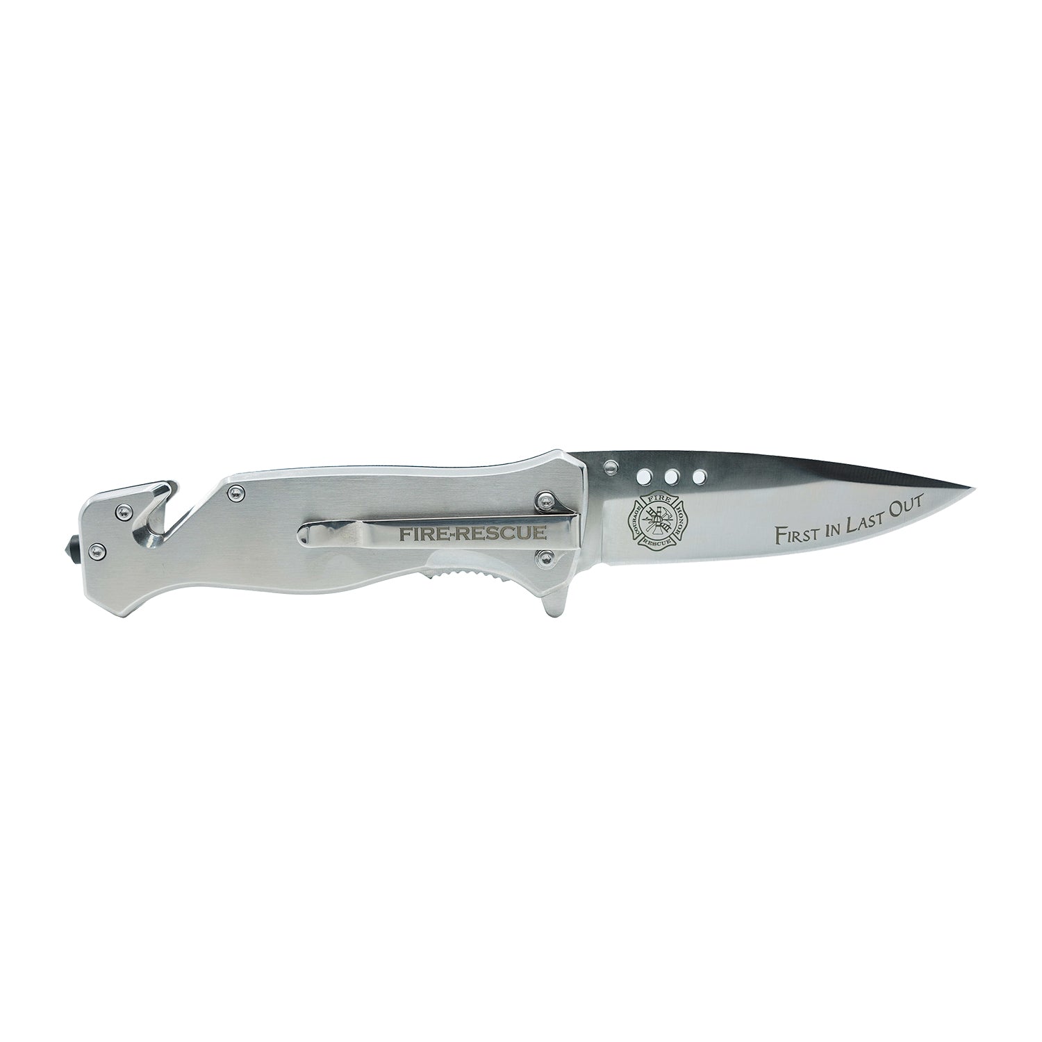 Firefighter Elite Tactical Knife-Spring Assisted Firefighter Rescue Knife