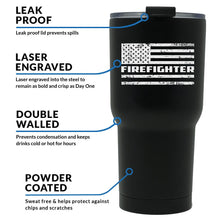 Firefighter First Responder Tumbler, First responder tumbler, firefighter tumbler