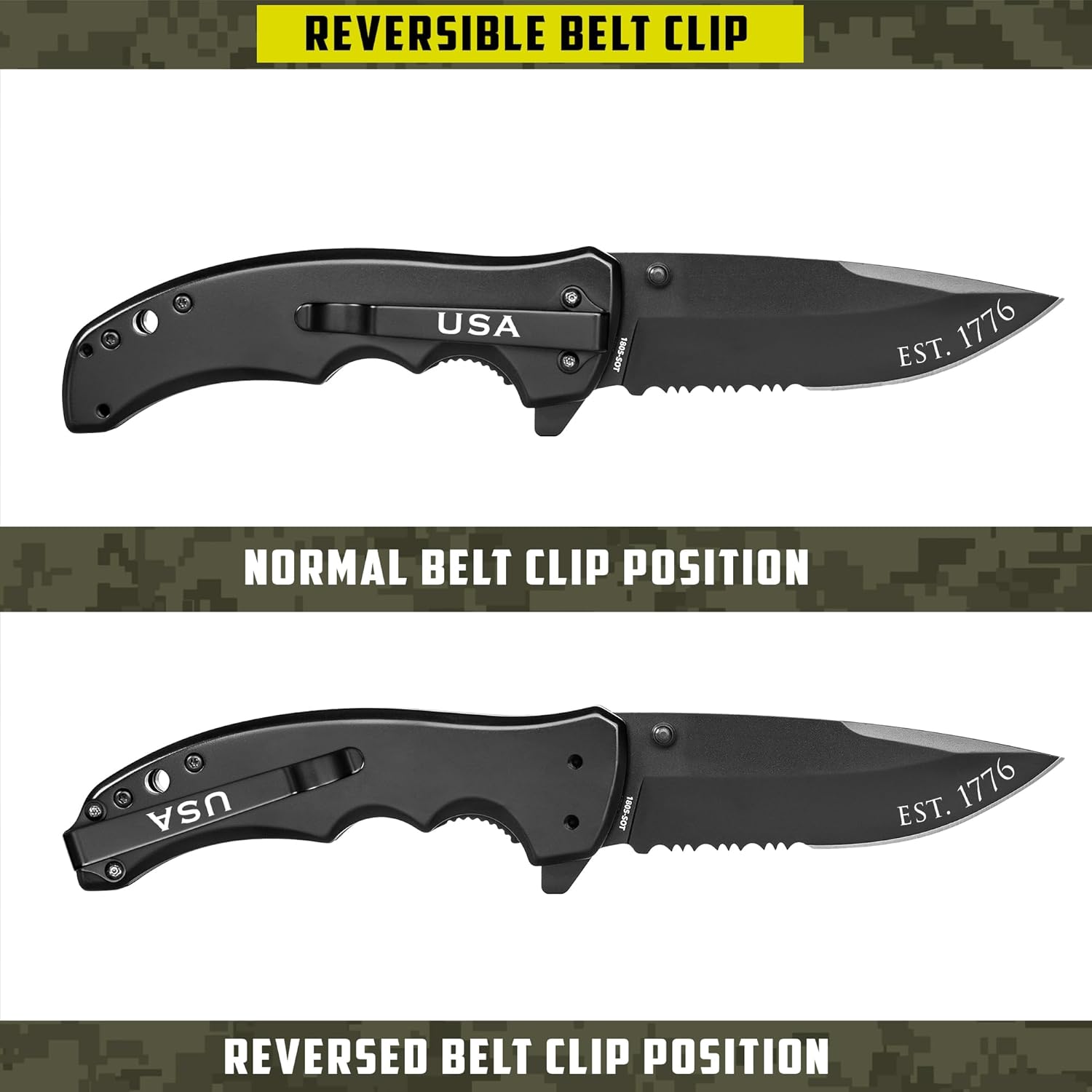 Flag Tactical Knife