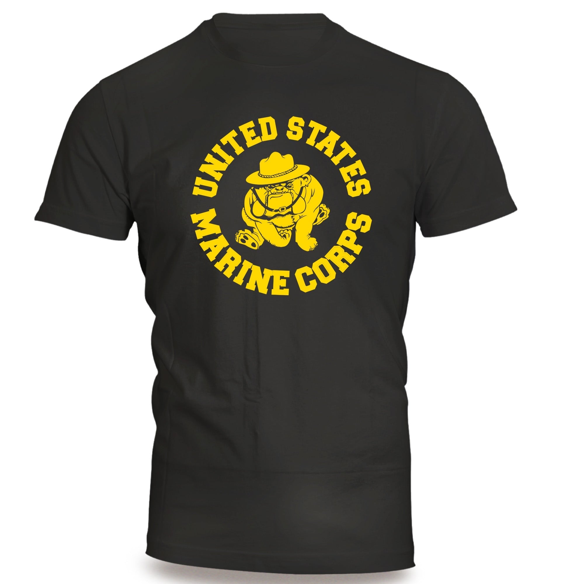 USMC Vintage Bulldog 2-Sided Marine Corps PT Shirt